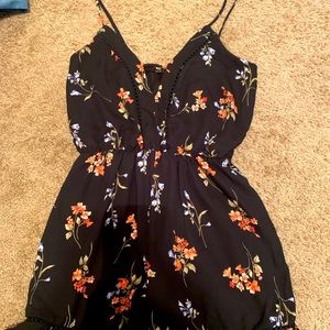 Sienna Sky Ruffle floral Romper